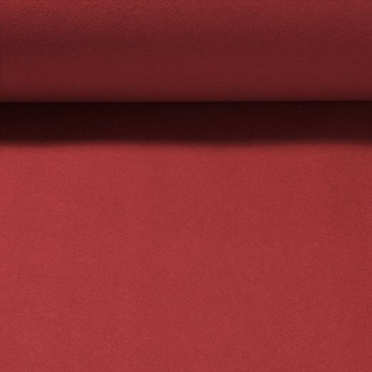 Stickfilz Kim 1,5mm waschbar - Uni Tomatenrot