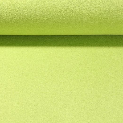 Sommersweat French Terry Fleece Thomas - Lime