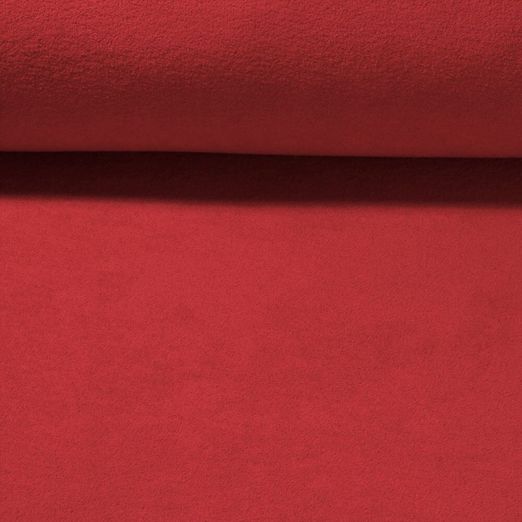 Sommersweat French Terry Fleece Thomas - Rot