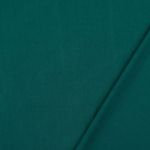 Viskos poplin - enfärgad stretch flaskgrön