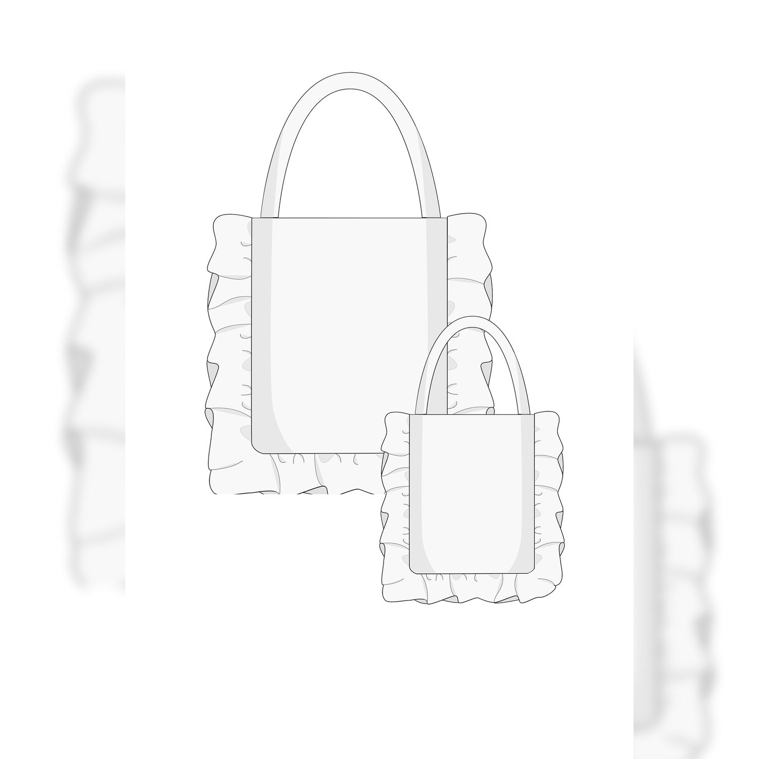 Tasche - The Yasmine Bag - Schnittmuster eBook-2 Tasche - The Yasmine Bag - Schnittmuster eBook-2