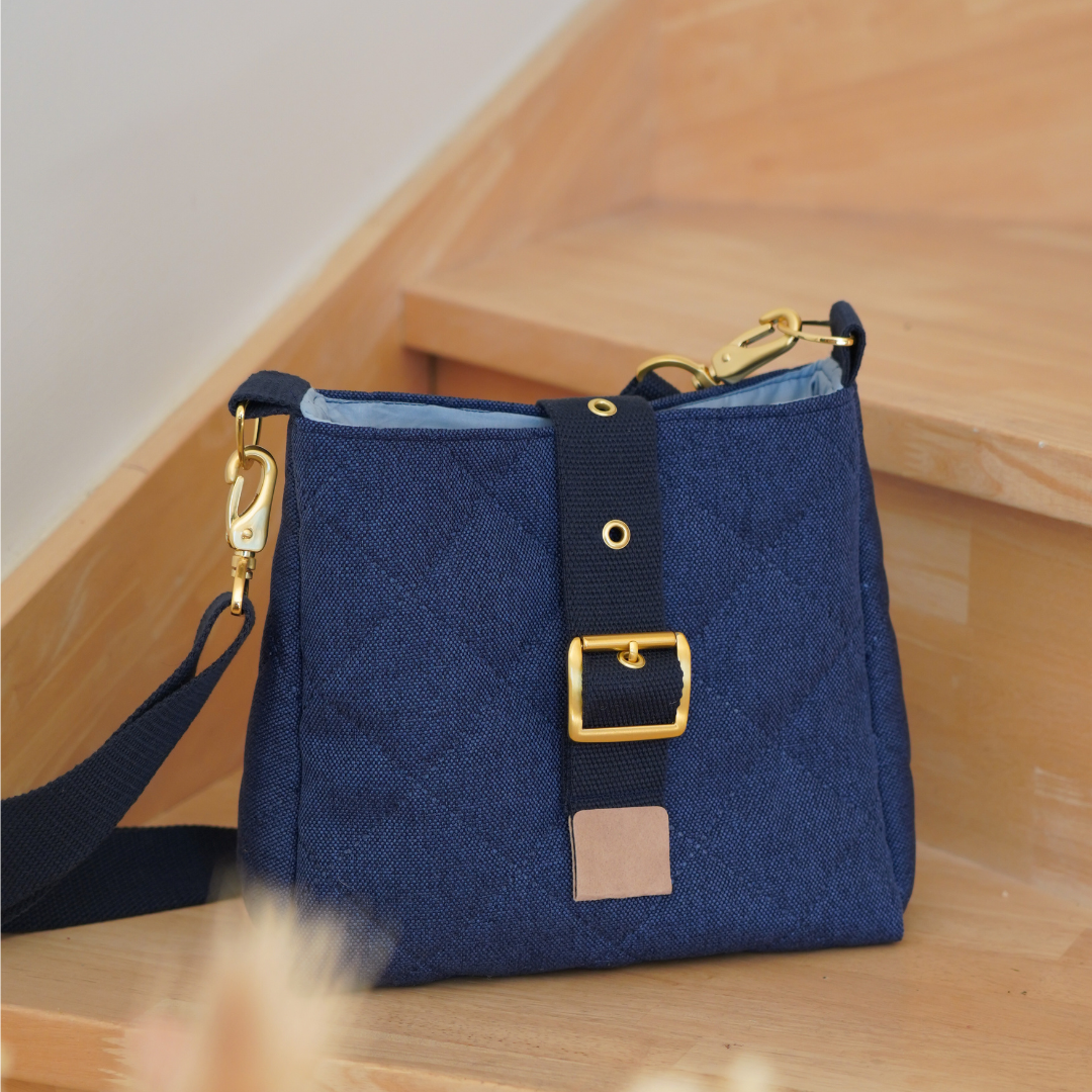 Sac avec boucle ceinturée avec tuto *Sac star*-5 Sac avec boucle ceinturée avec tuto *Sac star*-5