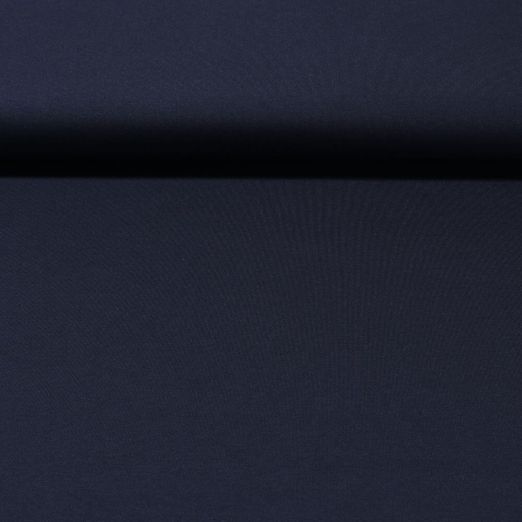 Baumwolle Romanit Jersey Linus - Navy