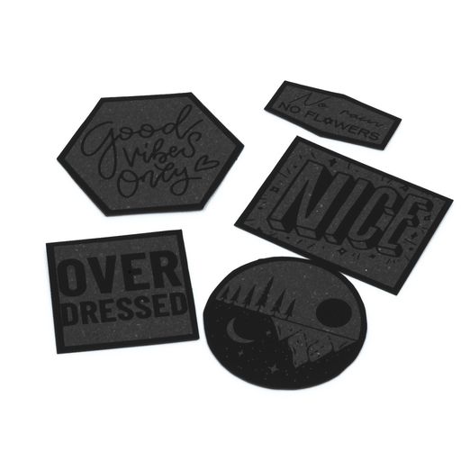 ReLeda Label Bogen - Bold - schwarz ReLeda Label Bogen - Bold - schwarz