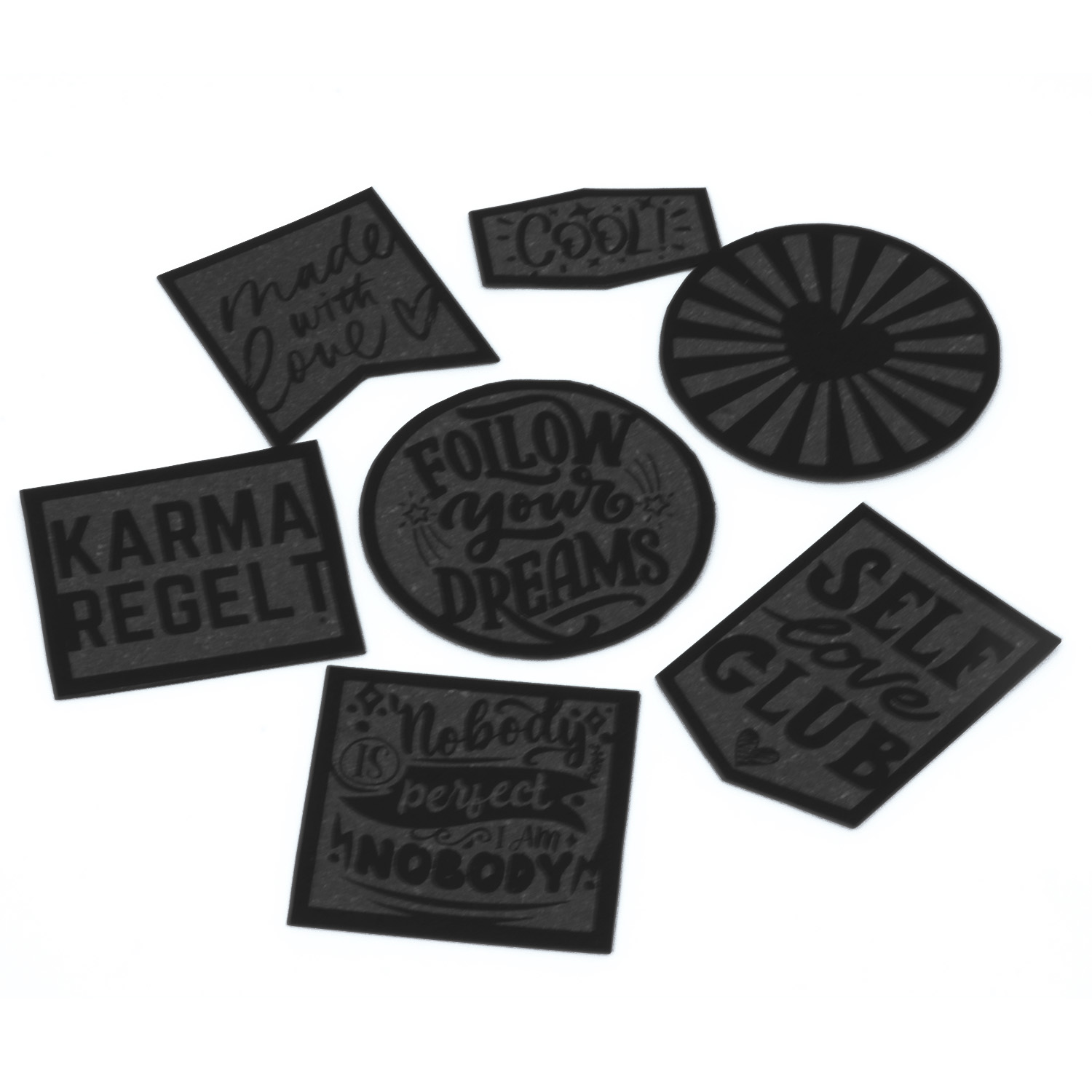 ReLeda Label Bogen - Bold2 - schwarz-0 ReLeda Label Bogen - Bold2 - schwarz-0