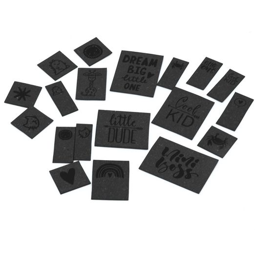 ReLeda Label Bogen - Kids - schwarz ReLeda Label Bogen - Kids - schwarz