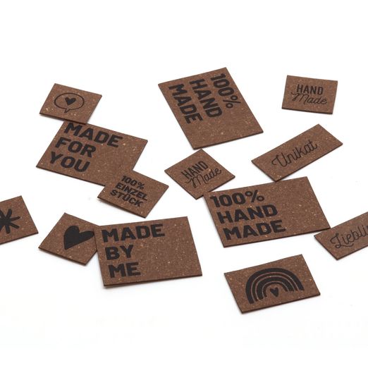 ReLeda Label Bogen - Handmade- dunkelbraun ReLeda Label Bogen - Handmade- dunkelbraun