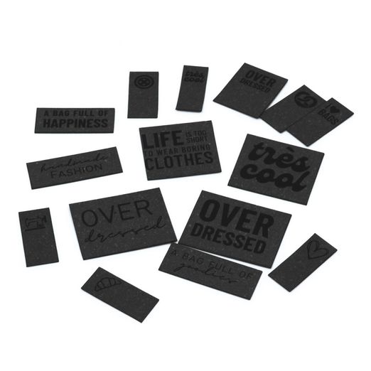 ReLeda Label Bogen - Fashion - schwarz ReLeda Label Bogen - Fashion - schwarz