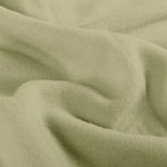 Fleece - Katoen Fleece Uni limoengroen