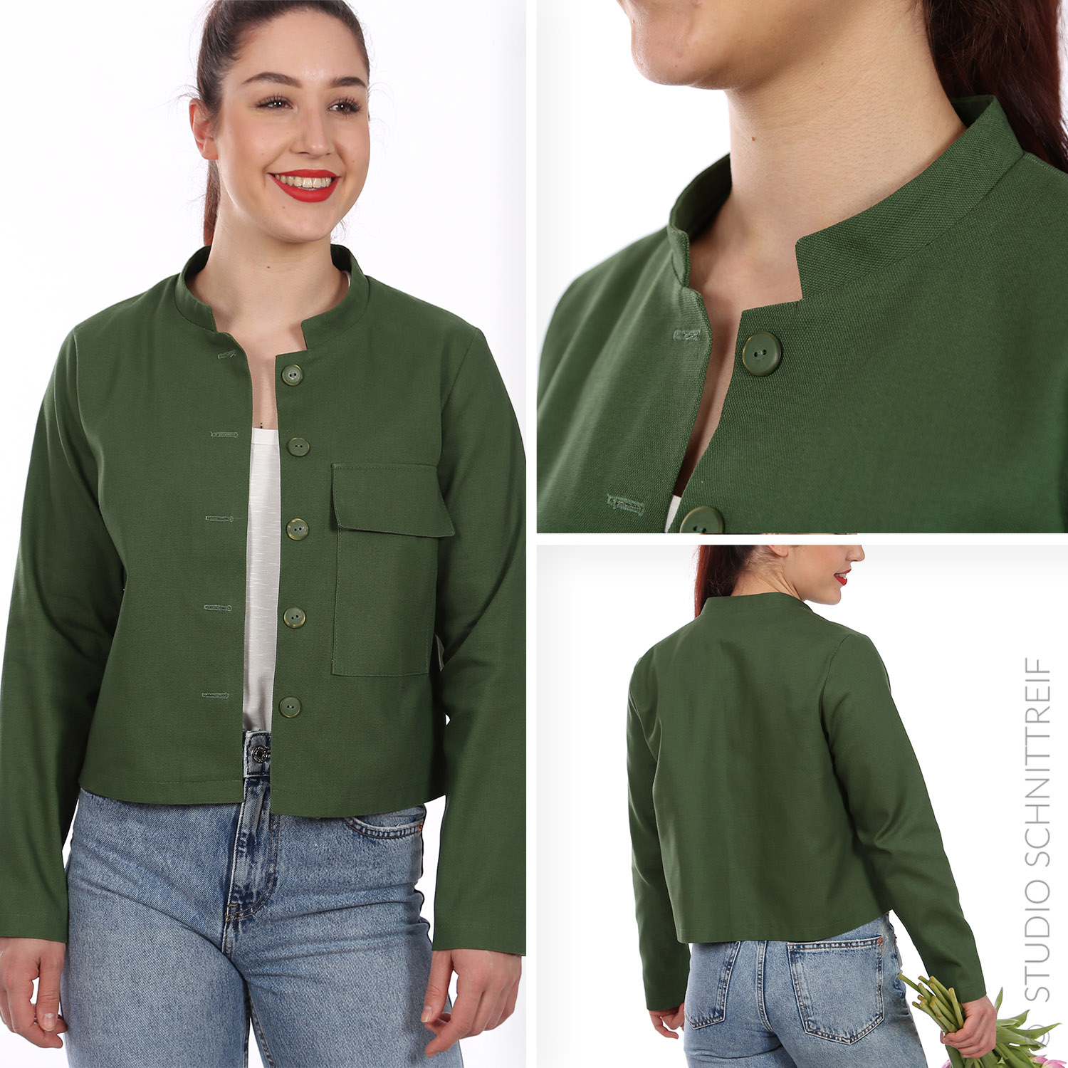 Jacke - FRAU CLEO - Schnittmuster eBook-0 Jacke - FRAU CLEO - Schnittmuster eBook-0