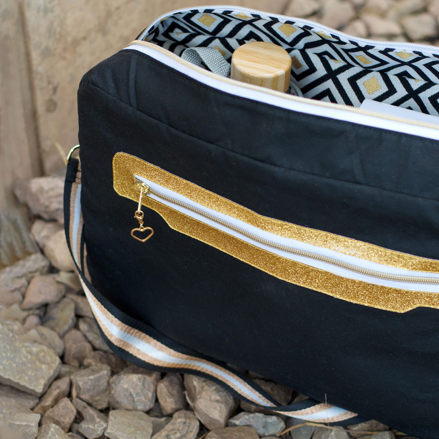 Tasche Kuoria mit AddOn genäht von Mama Löwenherz *Taschenstar*-3 Tasche Kuoria mit AddOn genäht von Mama Löwenherz *Taschenstar*-3
