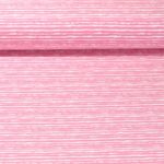 Jersey - Rayures dessinées Rose