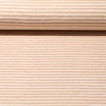 Jersey - Rayures Beige
