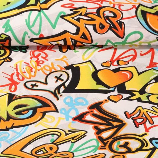 Toile canevas - Graffiti Street art Multicolore