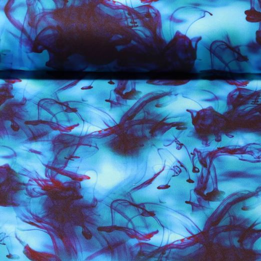 Jersey Sportswear - Impression digitale Méduses Aqua