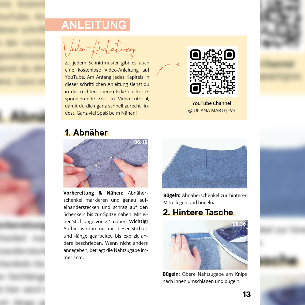 Hose - The Dina Jeans - Schnittmuster eBook-8 Hose - The Dina Jeans - Schnittmuster eBook-8