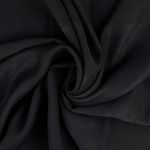 Viskosetwill – Enfärgad Svart Tencel-finish