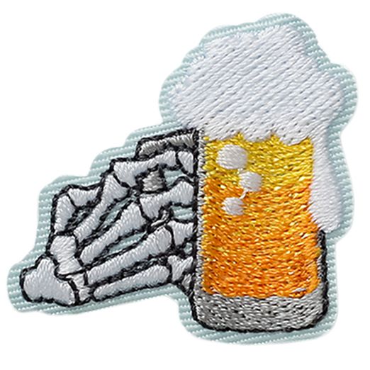 Patch Bier mit Hand