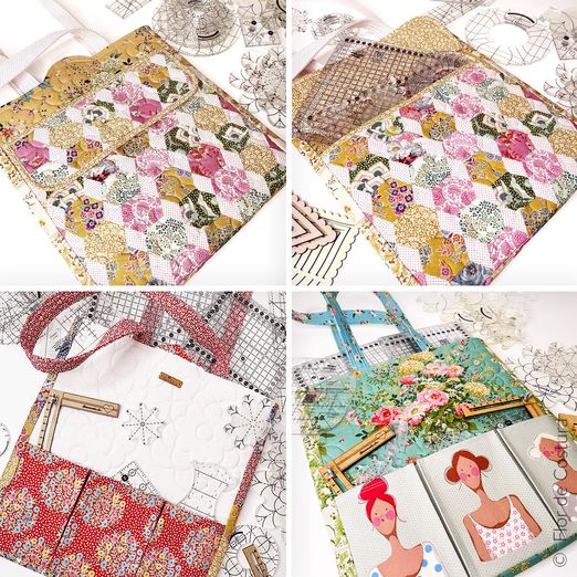 Alle Lineale Tasche - Schnittmuster eBook