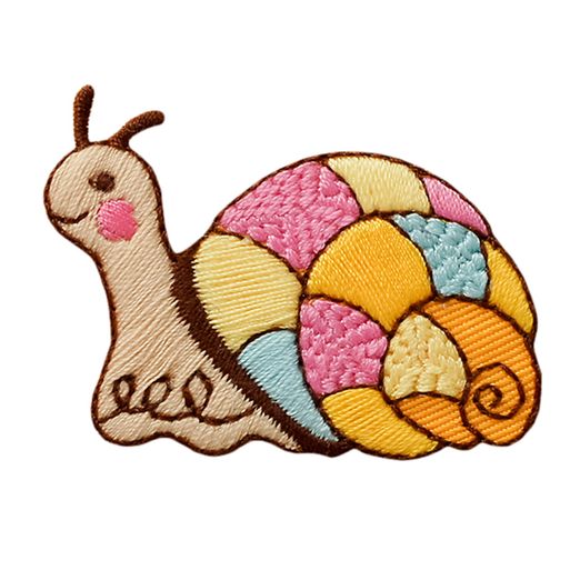 Patch Schnecke bunt Patch Schnecke bunt