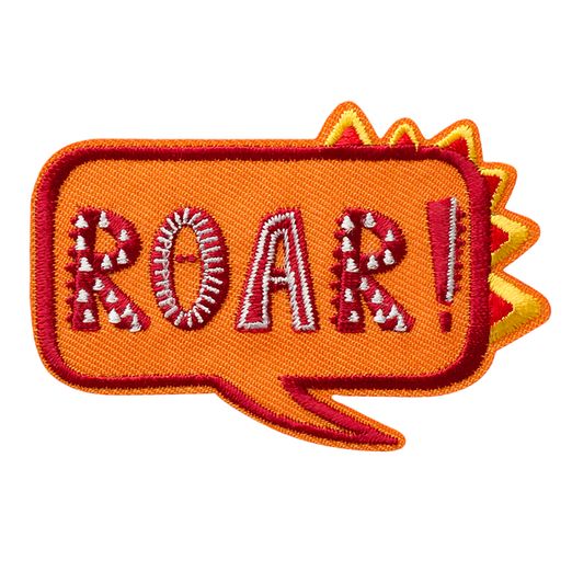 Ecusson thermocollant Bulle Roar Ecusson thermocollant Bulle Roar