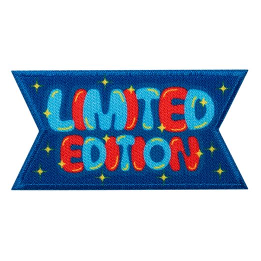 Ecusson thermocollant Limited Edition Ecusson thermocollant Limited Edition