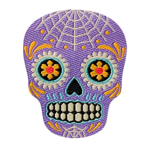 Ecusson thermocollant Muertos violet Ecusson thermocollant Muertos violet