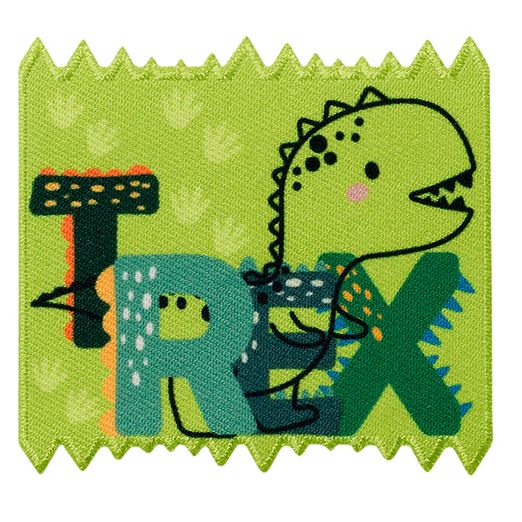 Ecusson thermocollant T-rex dentelé Ecusson thermocollant T-rex dentelé