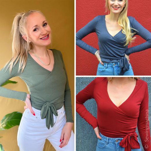 Wrap Top - WALTER - Schnittmuster eBook