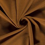 Ribbjersey - Enfärgad karamell tvärribbad Ribbjersey - Enfärgad karamell tvärribbad
