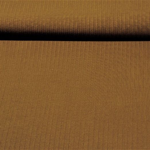 Rippjersey Birte - Uni Karamell Breitripp