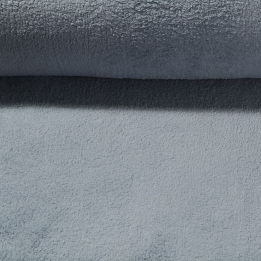Polaire teddy Mariette - Uni Bleu