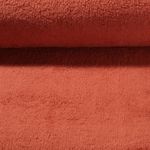 Polaire teddy Mariette - Uni Rouille