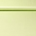 Tissu traditionnel en coton Romantico - Carrés de points Lime