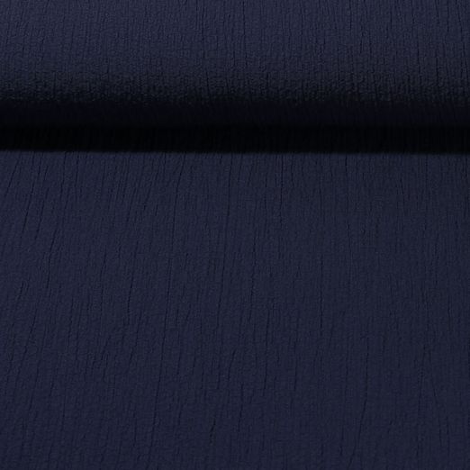 Blusen- & Kleiderstoff Marina - Bubble Crash Navy