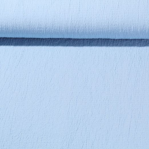 Blusen- & Kleiderstoff Marina - Bubble Crash Hellblau