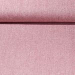 Baumwoll Canvas Beata - Granatrot Melange
