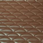 Simili synthétique Volume Marron clair - au mètre
