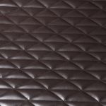Kunstleder Volume dunkelbraun - Meterware