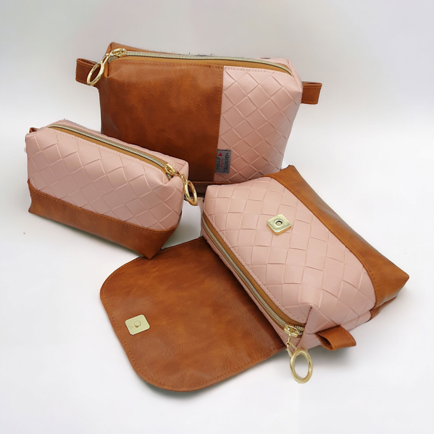 Kunstleder Squares - Meterware-7 Kunstleder Squares - Meterware-7