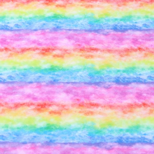 Simili synthétique - Peinture aquarelle Arc-en-ciel - au mètre Simili synthétique - Peinture aquarelle Arc-en-ciel - au mètre