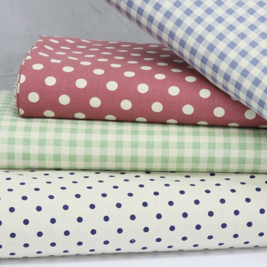 Cretonne de coton Effet délavé