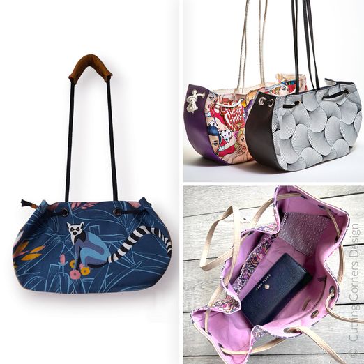 Beuteltasche - Liana - Schnittmuster eBook