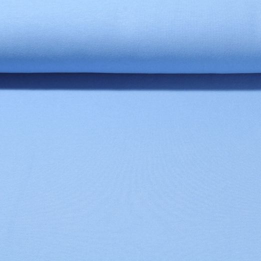 Sweat d'été bio Jessi - French Terry Uni Bleu