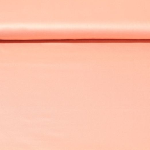 Tissu traditionnel en coton Romantico - Uni Rose poudré