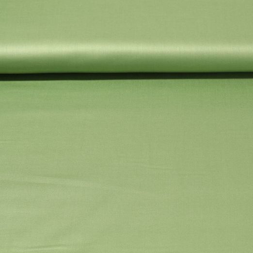 Tissu traditionnel en coton Romantico - Uni Vert clair