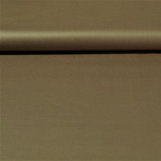 Tissu traditionnel en coton Romantico - Taupe uni