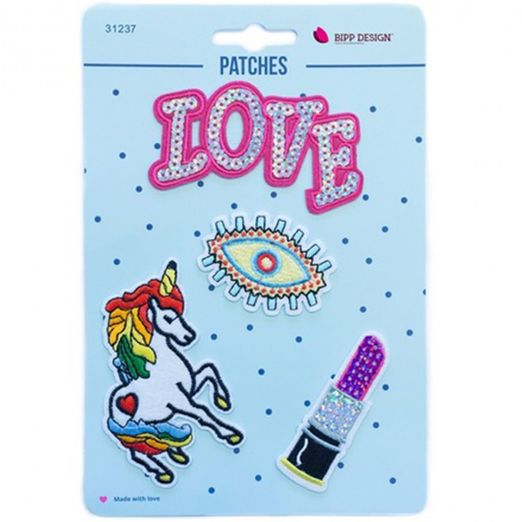 Patch Set Love Auge 4 Stück Patch Set Love Auge 4 Stück