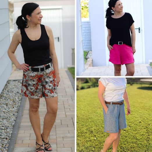 kurze Hose - NAILA - Schnittmuster eBook