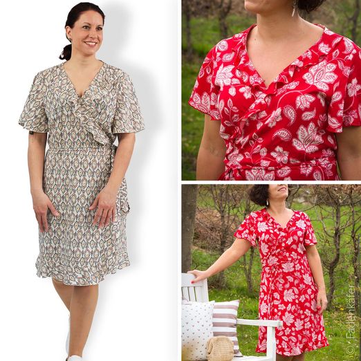Kleid - Wickelkleid Holly Damen - Schnittmuster eBook